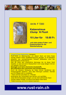 Unsere eigene Katzenstreue